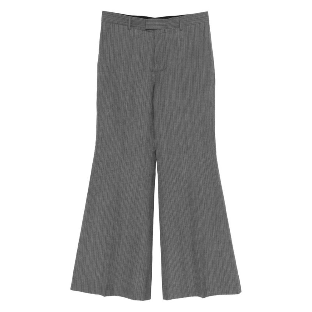 Ann Demeulemeester Grey Trousers - Wide-Leg Trousers Men
